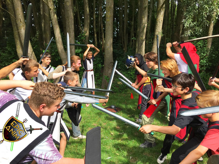 Sword fighting for kids elftopia